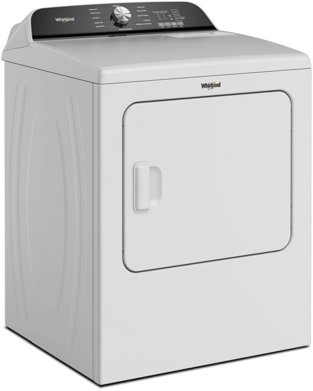 Whirlpool® 7.0 Cu. Ft. White Front Load Electric Dryer with Moisture Sensor-3