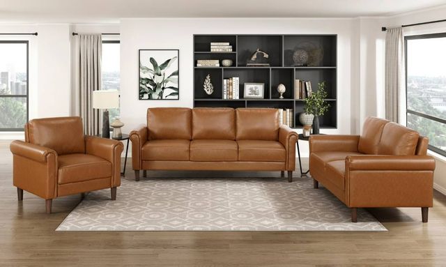 Homelegance® Hector Brown Sofa-1