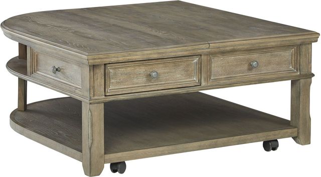 Signature Design by Ashley® Janismore Grayish Brown Coffee Table-0