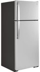 GE® 28" 17.5 Cu. Ft. Fingerprint Resistant Stainless Steel Freestanding Top-Freezer Refrigerator-4