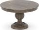 Canadel Customizable Champlain Shadow Washed Round HQ Base Wood Table-0
