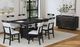 Elements International Transcend 7-Piece Charcoal/Light Gray Counter Dining Set-1