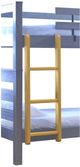 Crate Designs™ Furniture Bunk Bed Ladder-0