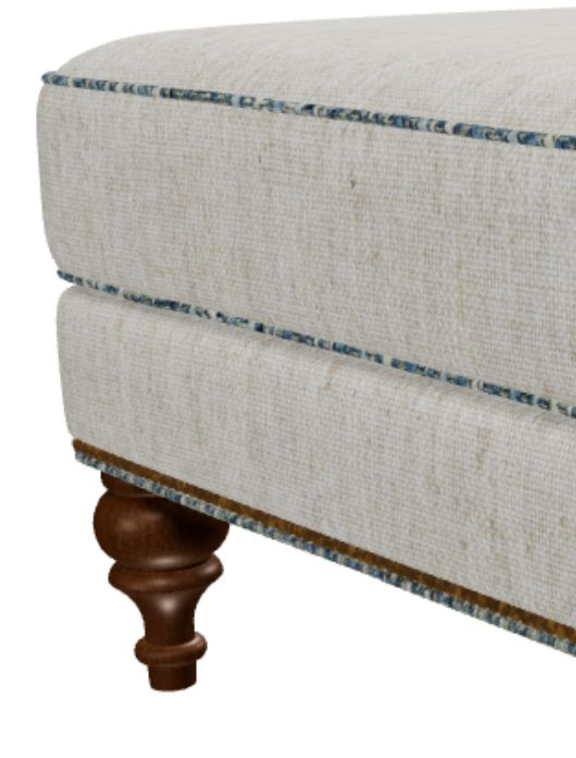 Craftmaster® Customizable Craftmaster Essentials 27" Ottoman-3