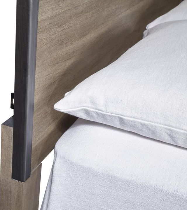 aspenhome® Trellis Desert Brown King Panel Storage Bed-2