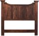 International Furniture Direct Madeira Brown Queen Panel Bed-4