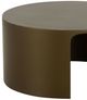 VIG Furniture Modrest Laura Brown Round High Coffee Table-1