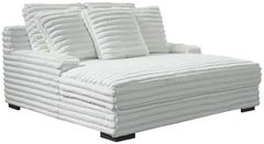 New Classic® Home Furnishings Embrace White Dual Chaise Lounge