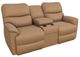 La-Z-Boy® Trouper Fawn Power Reclining Loveseat with Console, Headrest, and Lumbar-0