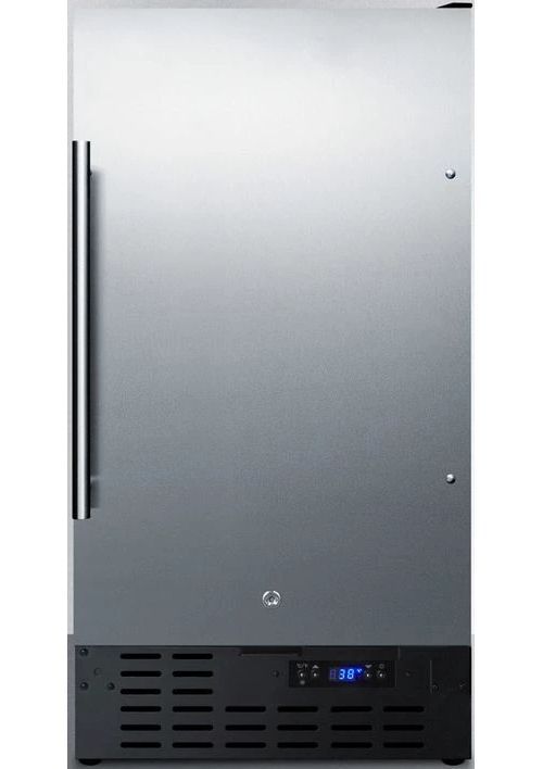 Summit® 2.7 Cu. Ft. Stainless Steel Under the Counter Refrigerator-0
