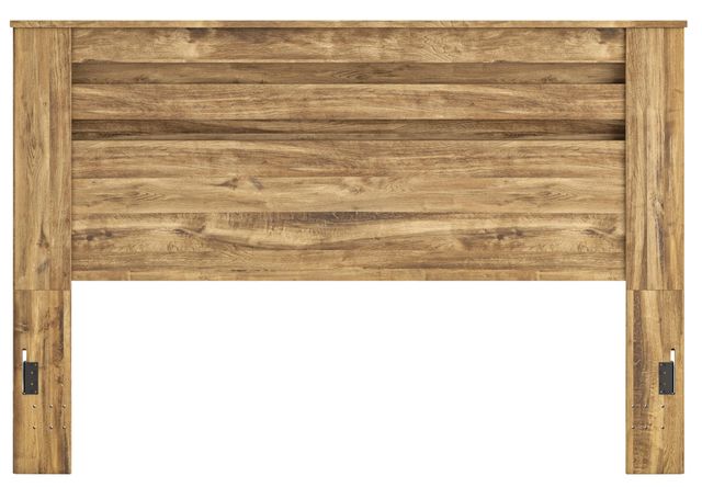 Signature Design by Ashley® Maystonna Brown King Panel Headboard-0