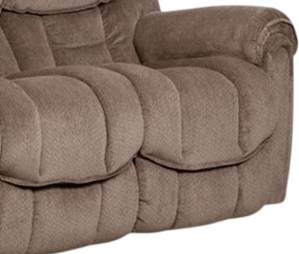 HomeStretch Del Mar Taupe Double Power Reclining Sofa-2