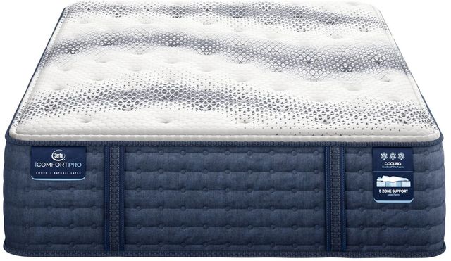 Serta® iCOMFORTPRO™ Canterbury 15" Latex Plush Tight Top Queen Mattress-2