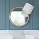 Bassett Mirror Zeena Whitewash Wall Mirror-5