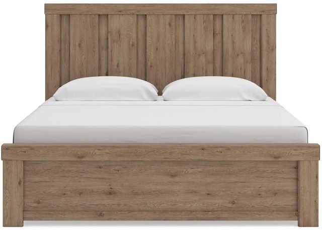 Signature Design by Ashley® Garistyn Light Brown King Panel Bed-3