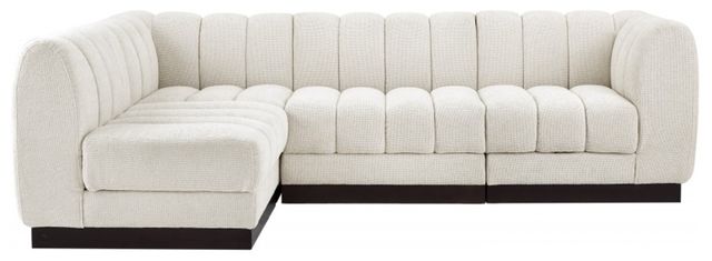 Meridian Furniture Quinn 4-Piece Cream Modular Sectional-1