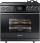 Dacor® Contemporary 36" Pro Dual-Fuel Steam Range-Graphite Stainless Steel-0