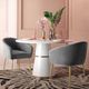 TOV Furniture Arya Performance Grey Dining Chair-4