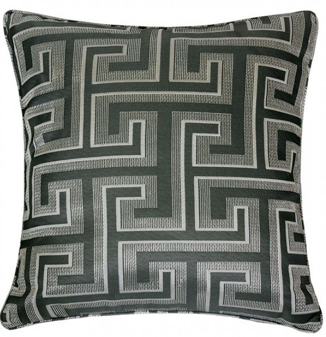 Furniture of America® Macie Gray/Silver Accent Pillow-0