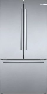 Bosch® 800 Series 36" 20.8 Cu. Ft. Stainless Steel Counter Depth French Door Refrigerator