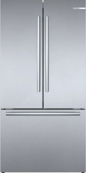 Bosch® 800 Series 36 in. 20.8 Cu. Ft. Stainless Steel Counter Depth French Door Refrigerator