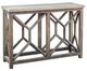 Uttermost® Catali Ivory Limestone Top Console Table with Warm Oatmeal Wash Base-0