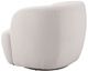 Zuo® Modern Govan Ivory Swivel Chair-2