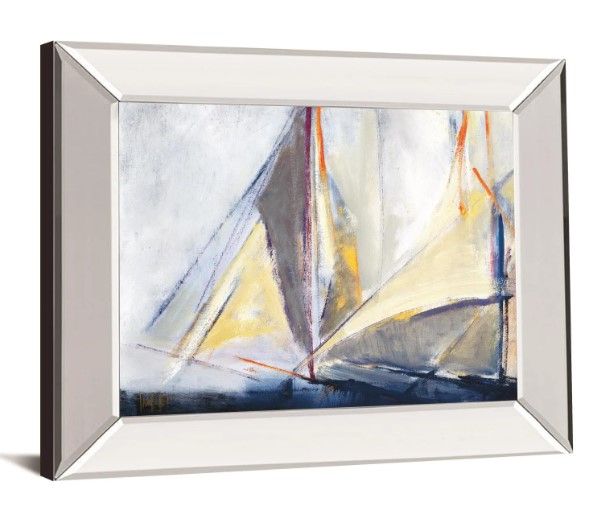 Classy Art Light Breeze by Torres, M.A. Mirrored Frame Wall Art-1