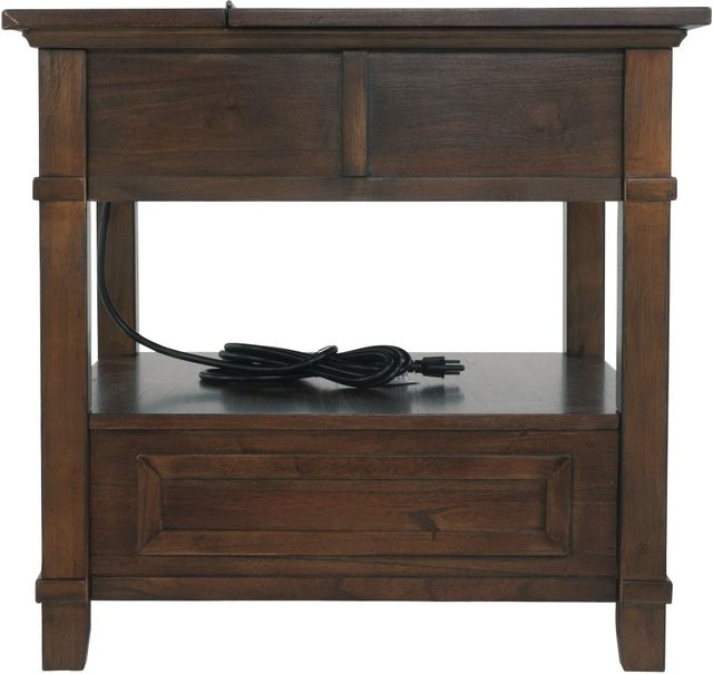 Signature Design by Ashley® Gately Medium Brown End Table-2