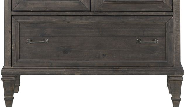 Magnussen Home® Sutton Place Weathered Charcoal Door Bookcase-2