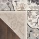 Nourison Home™ Elation Ivory Gray 5'x7' Style 1 Area Rug-2