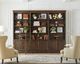 Martin Furniture Sonoma Dark Roast 94" Library Wall-2
