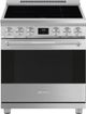 Smeg Professional Series 30" Stainless Steel Pro Style Induction Range-0