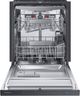 Samsung 24" Fingerprint Resistant Black Stainless Steel Top Control Built In Dishwasher-2