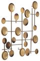 Sagebrook Home Gold Circles Wall Decor-1