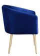 Mazin Furniture Nikki Navy Accent Chair-2