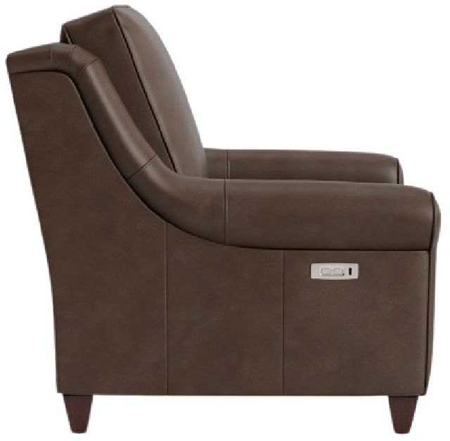 Bassett® Furniture Customizable Magnificent Motion 37" Leather Roll Arm Power Wall Recliner-2