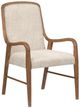 Magnussen Home® Woodward Beige/Dark Clove Brown Dining Arm Chair with Upholstered Seat and Back-0