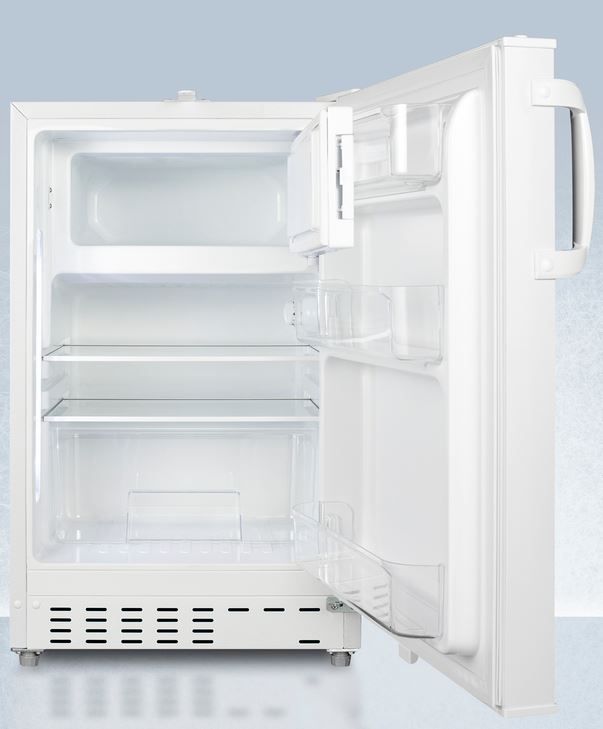 Accucold® 2.7 Cu. Ft. White Under the Counter Refrigerator-2