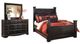 Signature Design by Ashley® Shay 2-Piece Almost Black Queen Poster Bed Set-0