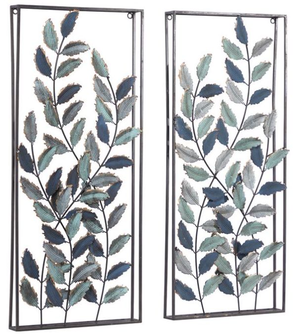 Deco Marche 2-Piece Leaf Wall Decor Set-1