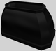 Vent-A-Hood® Designer Series 54" Black Island Range Hood-4