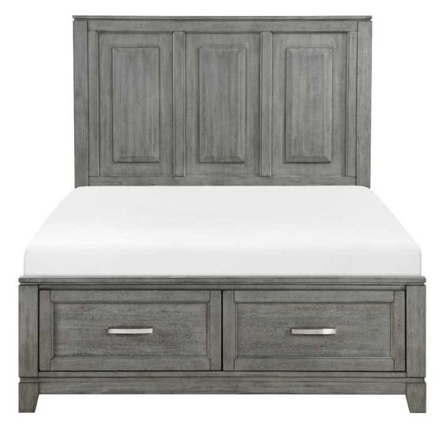 Homelegance® Garretson Gray Full Platform Bed-2