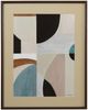 Bassett Mirror Curved Vision Shapes Framed Print Wall Art-0