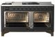 Ilve® Majestic III 60" Graphite Matte Pro Style Dual Fuel Liquid Propane Range with Solid Door and Burnished Trim-1