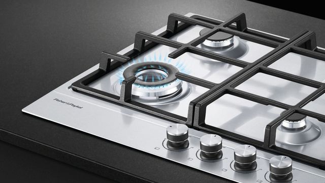 Table de cuisson au gaz de 24 po Fisher & Paykel® série 7 - Acier inoxydable-3