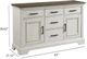 Intercon Drake French Oak/Rustic White Sideboard-3