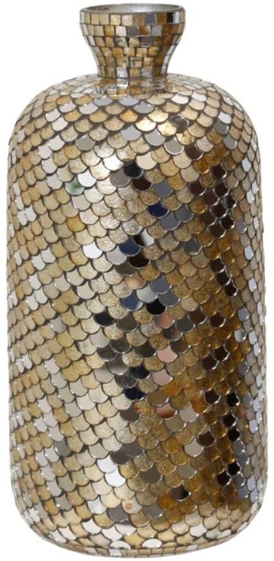 Stylecraft Brown Mosaic Vase-0