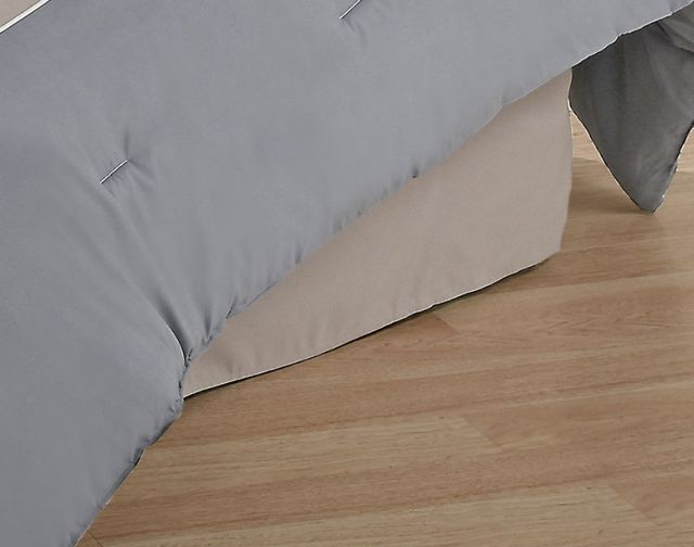 Hallmart Collectibles Bailey Gray 7-Piece Queen Comforter Set-4