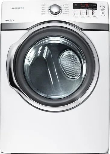 Samsung 7.4 Cu . Ft. Neat White Electric Dryer-0
